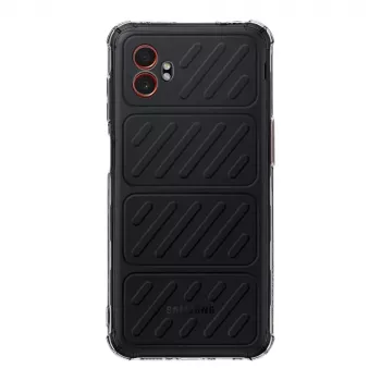 Taktiskais aizmugurējais vāciņš TPU Plyo Galaxy Xcover 7 Pro caurspīdīgs