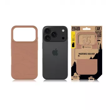 Taktiskais aizmugurējais vāciņš MagForce Beaver iPhone 17 Pro - Matēti melns