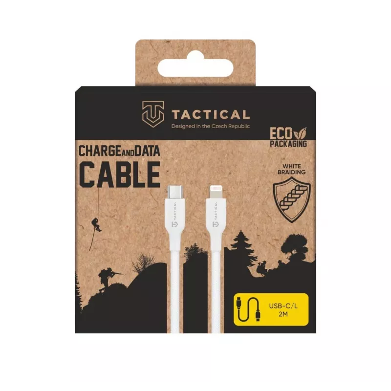 Tactical Stitch Thread Cable USB-C/Lightning White - Cable - Digital/Data