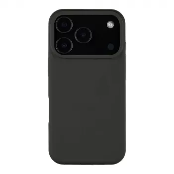 Taktiskais aizmugurējais vāciņš MagForce Velvet Smoothie Apple iPhone 17 Pro - Pusnakts melns