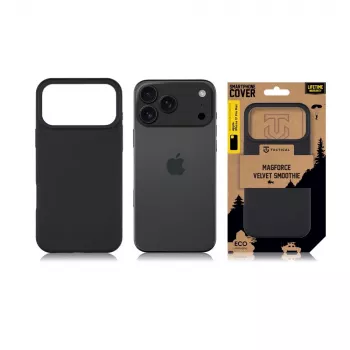 Taktiskais aizmugurējais vāciņš MagForce Velvet Smoothie iPhone 17 Pro Max Asphalt