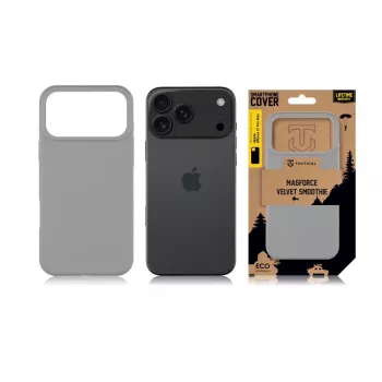 Taktiskais aizmugurējais vāciņš MagForce Velvet Smoothie iPhone 17 Pro Max Foggy