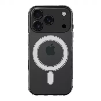 Taktiskais aizmugurējais vāciņš MagForce iPhone 17 Pro caurspīdīgs