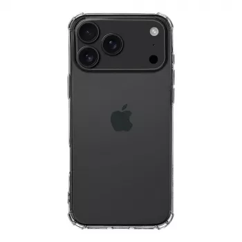 Taktiskais aizmugurējais vāciņš TPU Plyo Apple iPhone 17 Pro Max caurspīdīgs