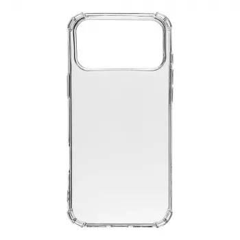 Taktiskais aizmugurējais vāciņš TPU Plyo Apple iPhone 17 Pro Max caurspīdīgs