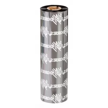 Zebra Wax Ribbon, 156mm x 450m, 2300 Series, 25mm Core, 12/Box