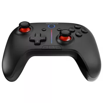 Rampage Hydra Pro Pad Wireless RGB 2.4G Hall Effect Controller ar magnētiskajiem sprūdiem, melns