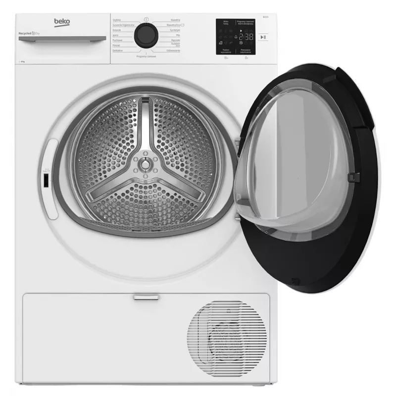 BEKO BM1T38239W Kondensācijas žāvētājs 8 kg Enerģijas klase B Balts