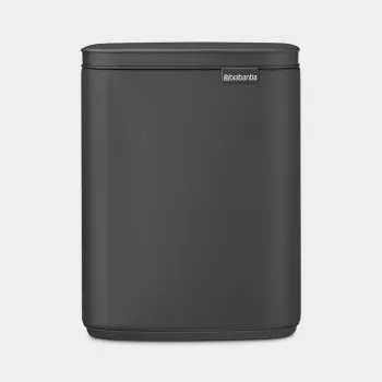 Brabantia Bo atkritumu spainis 7 litri Mineral Infinite Grey