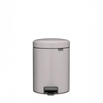 Brabantia NewIcon Pedāļu atkritumu spainis 5,0 L Soft Grey (25 22 04)
