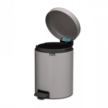 Brabantia NewIcon Pedāļu atkritumu spainis 5,0 L Soft Grey (25 22 04)