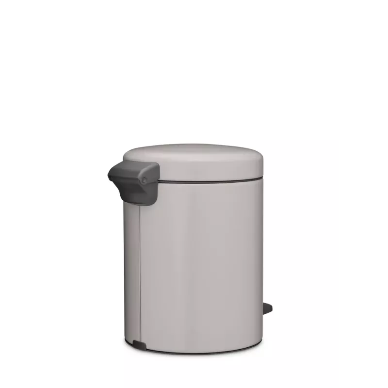 Brabantia NewIcon Pedāļu atkritumu spainis 5,0 L Soft Grey (25 22 04)