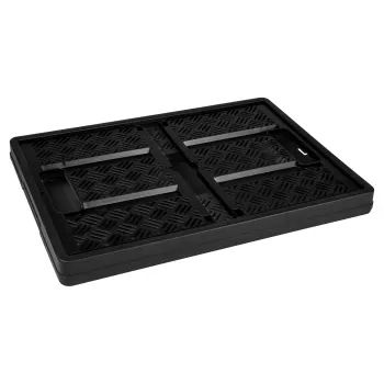 Helit Klappbox Basic H6180495 32L Saliekamā Uzglabāšanas Kaste Melna/Pelēka