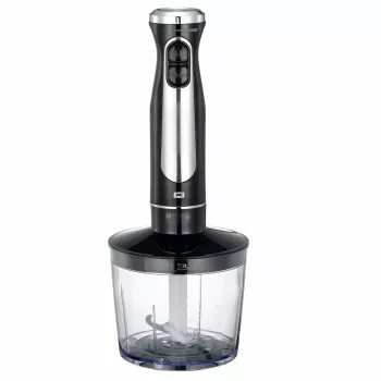 Melissa & Doug Blender Set ar smalcinātāju, putotāju, krūzi, melns un nerūsējošais tērauds (16210069)