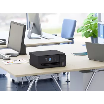 Epson EcoTank L3361 Daudzfunkciju tintes printeris - Krāsu - A4 - 33 lpp/min (Melnraksts) - Wi-Fi - USB - Melns