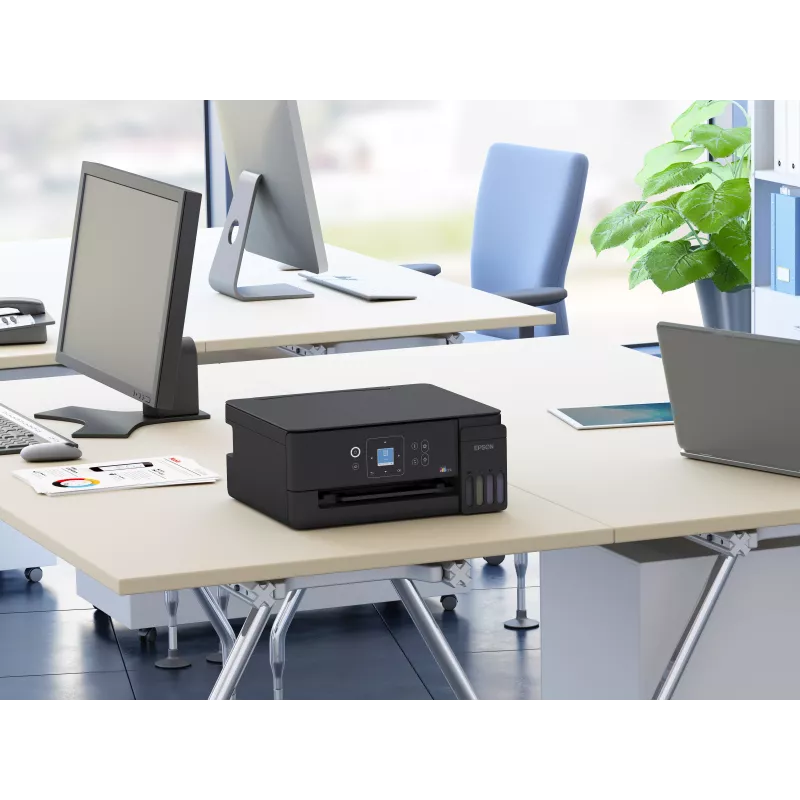 Epson EcoTank L3361 Daudzfunkciju tintes printeris - Krāsu - A4 - 33 lpp/min (Melnraksts) - Wi-Fi - USB - Melns
