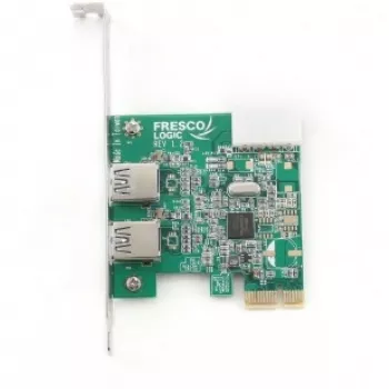 Gembird UPC-30-2P USB 3.2 Gen 1 PCI Express x1 adaptera karte ar 2 USB-A portiem