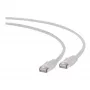 Gembird PP6A-LSZHCU-0.5M Cat6a SFTP LSZH Patch Cable, RJ45, 0.5m, Grey