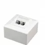 Gembird Cablexpert MWS-2S6-01 Strāvas kontaktligzda ar RJ45 Cat.6 sienas paneli balta