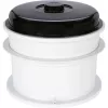 WECK Juicer Kombi-Set Elektriskais konservēšanas katls ar tvaika sulu spiedi, 29L, 1800W, Nerūsējošais tērauds