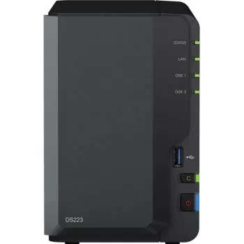 Synology DS223 2-Bay 8TB NAS ar 2x 4TB Synology HAT3300-4T HDD