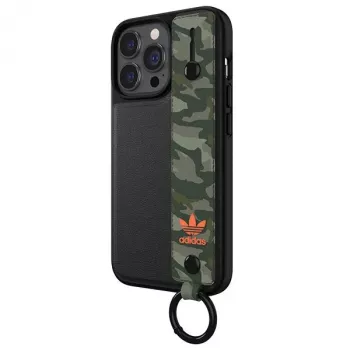 Adidas OR Hand Strap Case for iPhone 13 Pro/13 6.1 inch Black-Green
