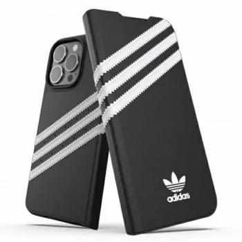 Adidas Originals Booklet Case PU iPhone 13 Pro / 13 6.1 inch Melns/Balts