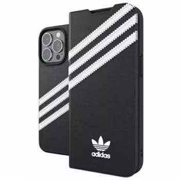 Adidas Originals Booklet Case PU iPhone 13 Pro / 13 6.1 inch Melns/Balts