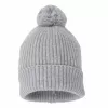 Lodger 100% Merino Wool Baby Hat Drizzle Grey 3-6 Months