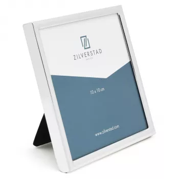 Zilverstad Sweet Memory 10x10 Metal Portrait Glossy Photo Frame Silver