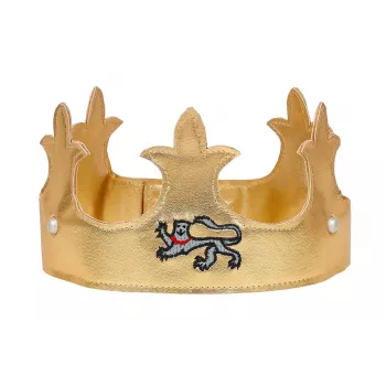 Souza! Soft King Arthur Crown - Gold