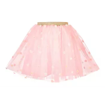 Souza! Emi Floral Tulle Tutu Svārki Meitenēm, Rozā, 3-5 Gadi