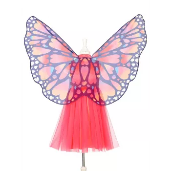 Souza Butterfly Papillon Kostīmu Kleita un Spārni 5-7 Gadiem