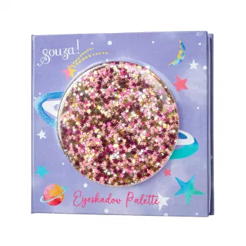 Souza! Bērnu acu ēnu palete ar spoguli 9 toņi Galaxy