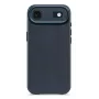 Decoded Leather Backcover for iPhone 17 Air with MagSafe - Navy Shadow