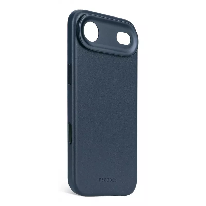 Decoded Leather Backcover for iPhone 17 Air with MagSafe - Navy Shadow
