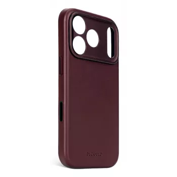 Decoded Leather Backcover iPhone 17 Pro Max Dark Ruby