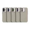 Decoded AntiMicrobial Silicone aizmugurējais vāciņš iPhone 17 MagSafe saderīgs, mīksts taupe