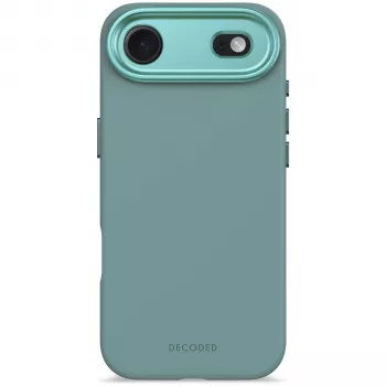 Decoded AntiMicrobial Silicone Backcover iPhone 15 Pro Max Retro Blue