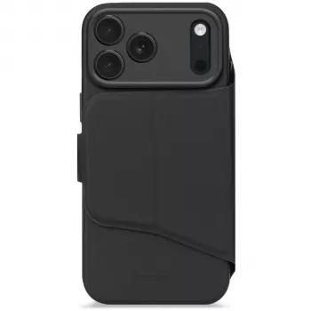 Decoded Silikona Noņemams Maks Maciņš Apple iPhone 17 Pro Max - Melns