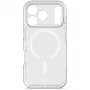 Decoded DropTec Caurspīdīgs aizmugures vāciņš iPhone 17 Pro Max ar MagSafe (matēti balts)