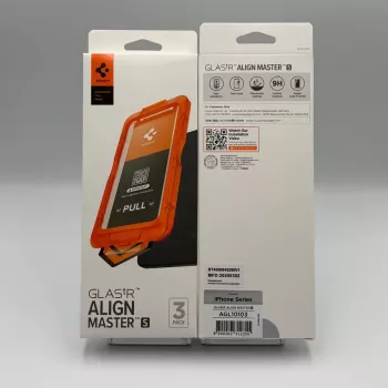 Spigen ALM Glas.Tr Slim 3-Pack Tempered Glass Screen Protector for Apple iPhone 17 Pro Clear