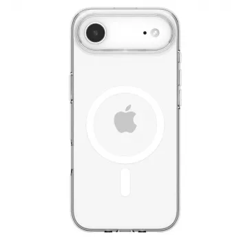 Spigen Liquid Crystal Mag Magsafe iPhone 17 Air Caurspīdīgs/Balts