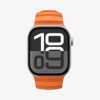 Spigen WBS2 Apple Watch siksniņa ar integrētu maciņu Apple Watch 8/9/10/11/SE/Ultra (44/45/46/49mm) Oranža