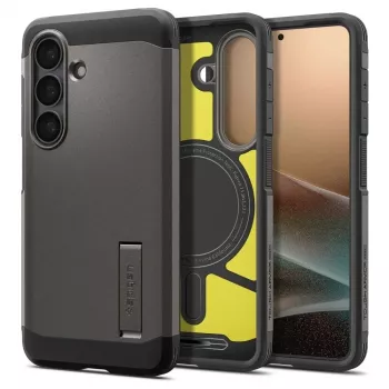 Spigen Tough Armor Mag MagSafe Case for Samsung Galaxy S26+ - Grey