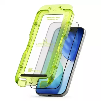 Ringke Easy Slide rūdīta stikla ekrāna aizsargs 2 iepakojumā Apple iPhone 17 - melns