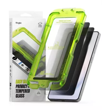 Ringke Easy Slide 2-Pack Privacy rūdīta stikla ekrāna aizsargs Samsung Galaxy S26 Ultra
