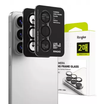 Ringke Camera Frame Protector 2-Pack Samsung Galaxy S26 / S26+ Plus - Melns
