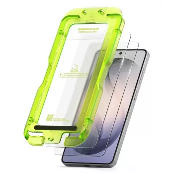 Ringke Easy Slide 2-Pack rūdīta stikla ekrāna aizsargs Samsung Galaxy S26 caurspīdīgs