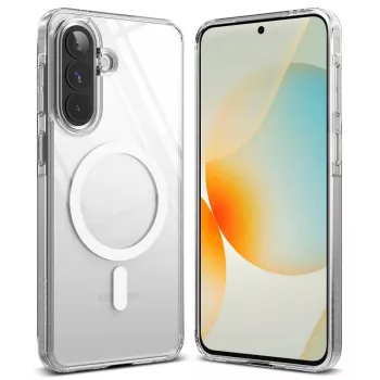Ringke Fusion Magnetic MagSafe apvalks Samsung Galaxy A57 5G, caurspīdīgs